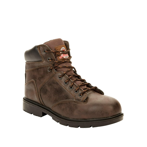 Steel toe work boot
