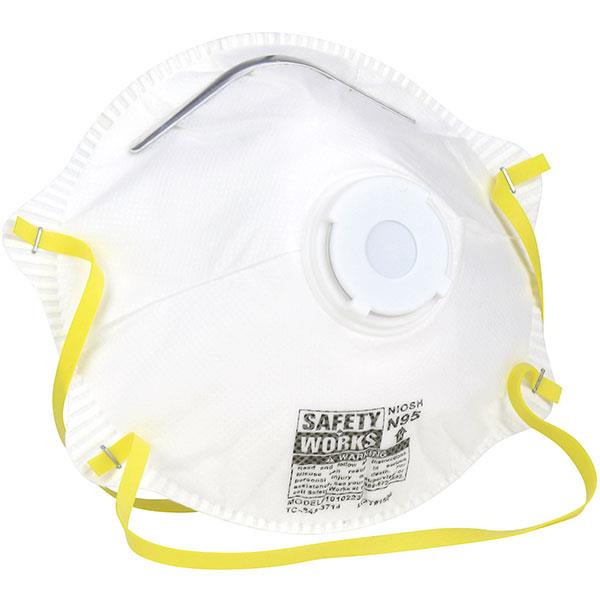 N95 mask with exhalation vent