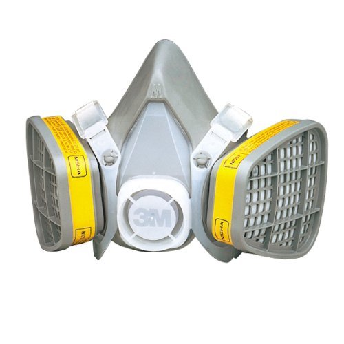 Semi-disposable half-mask respirator