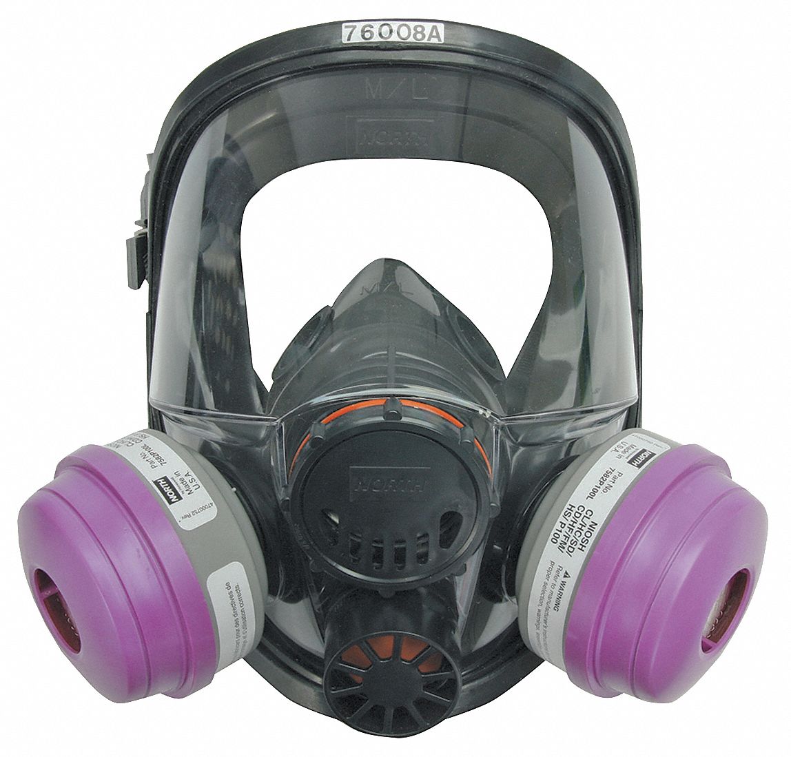 Full face mask respirator