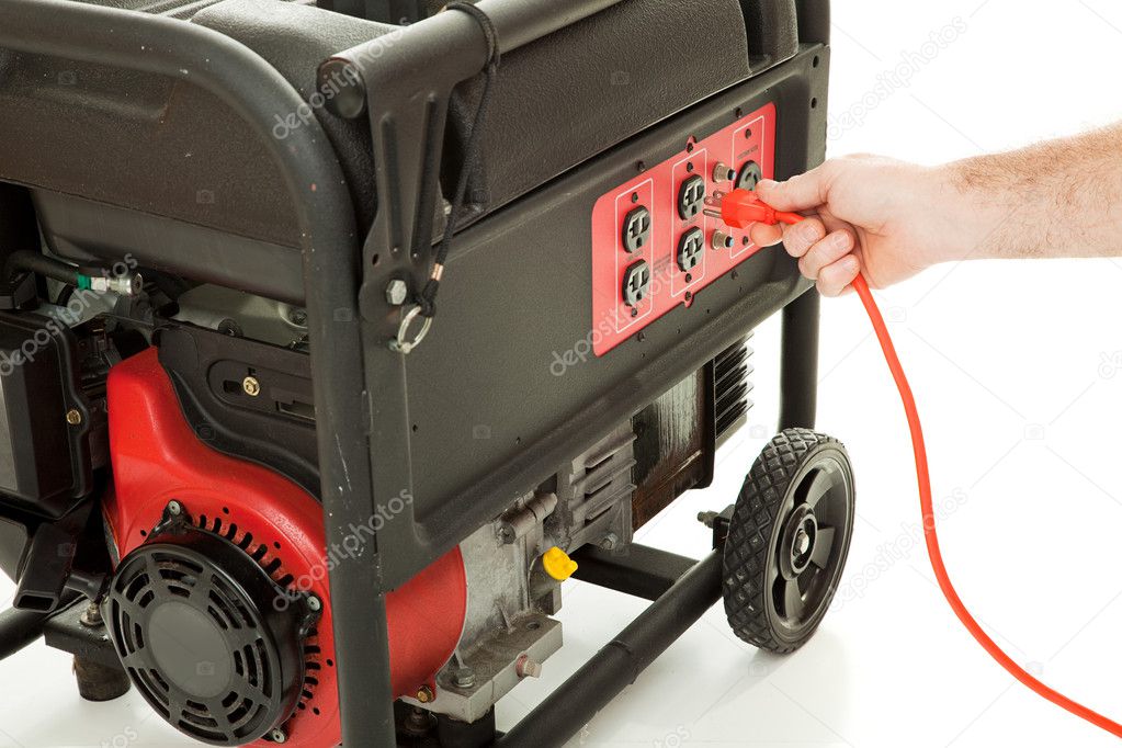 Typical residential size portable electrical generator