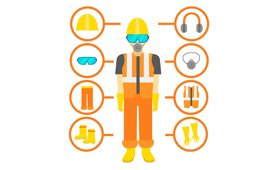 Personal protective equipment for workplace safety