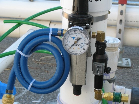 Team reviewing safety procedures before starting work